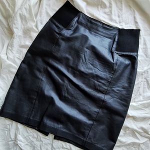 BAGATELLE Leather Skirt